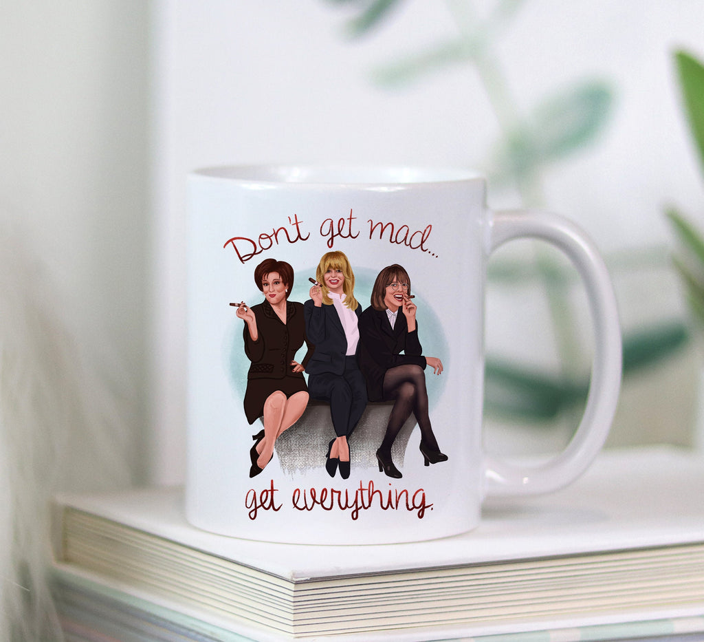 First Wives Club Mug: Funny Divorce Gift, Bette Midler, Goldie Hawn, Diane Keaton