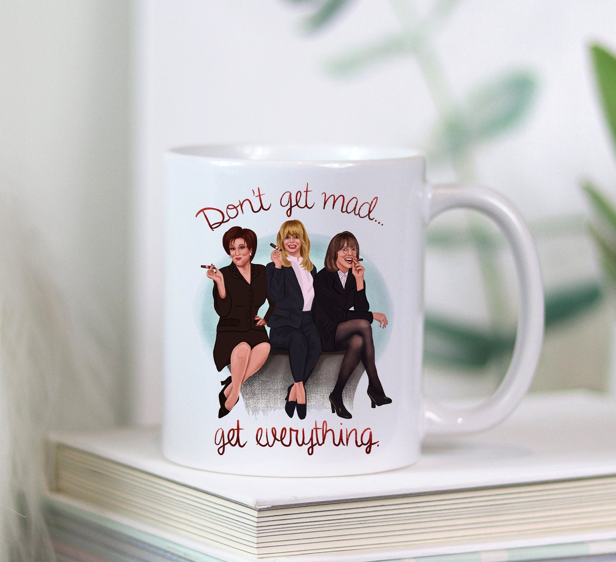 First Wives Club Mug: Funny Divorce Gift, Bette Midler, Goldie Hawn, Diane Keaton