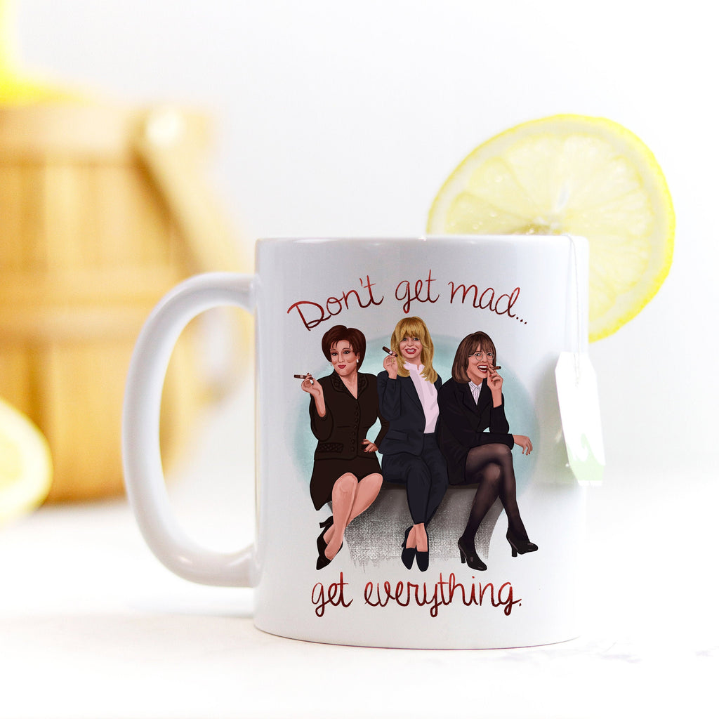 First Wives Club Mug: Funny Divorce Gift, Bette Midler, Goldie Hawn, Diane Keaton