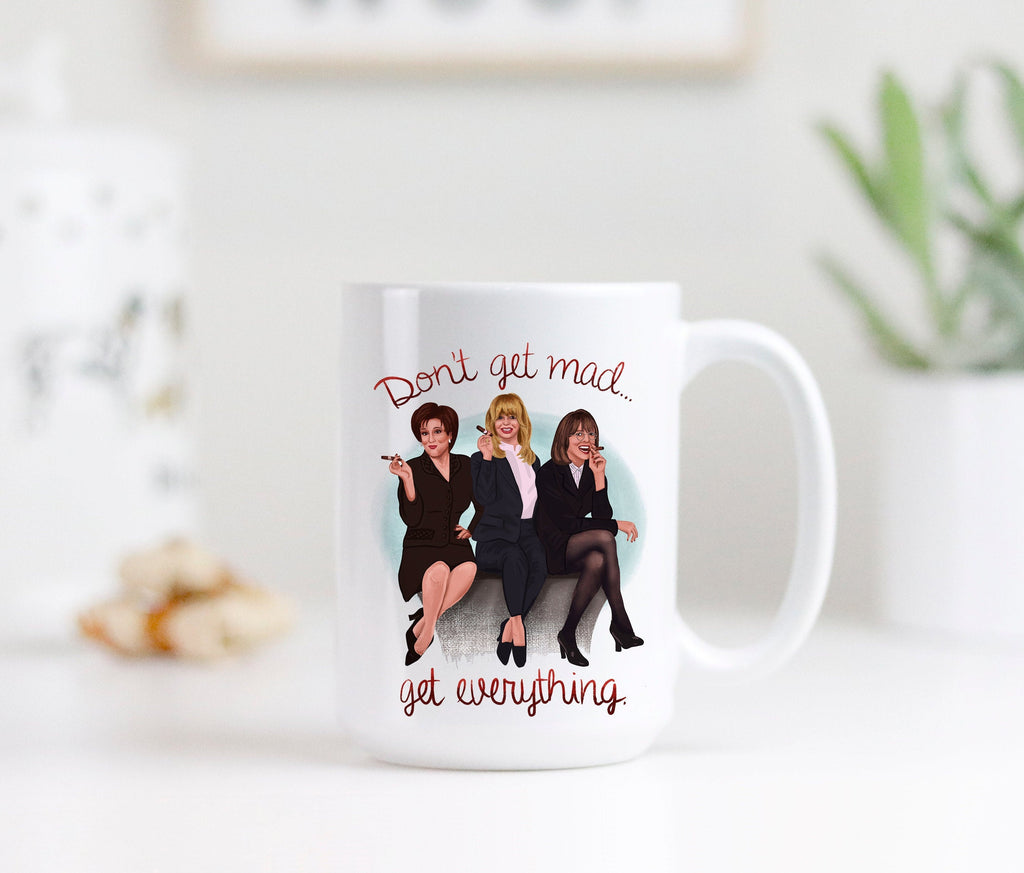 First Wives Club Mug: Funny Divorce Gift, Bette Midler, Goldie Hawn, Diane Keaton