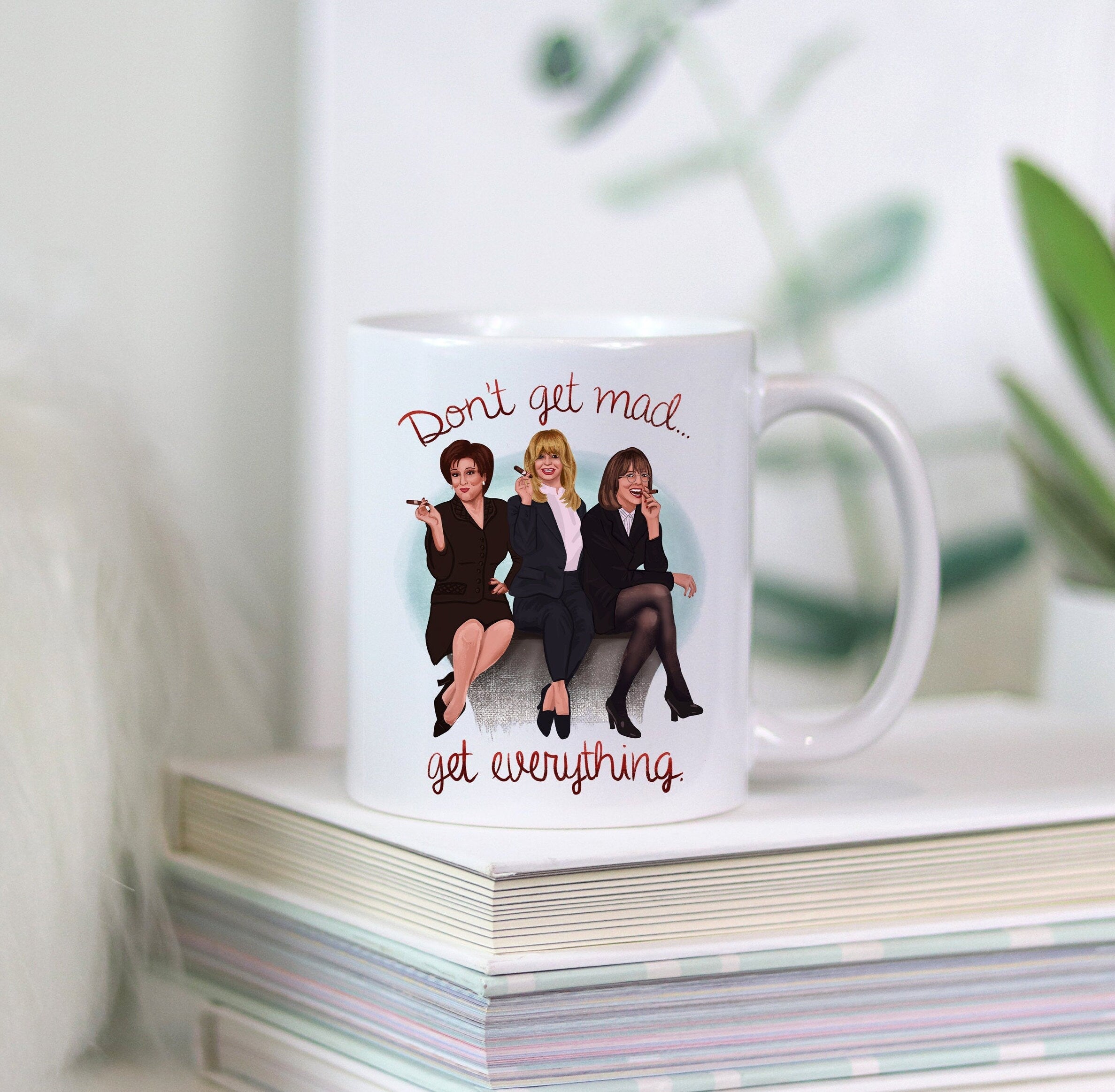 First Wives Club Mug: Funny Divorce Gift, Bette Midler, Goldie Hawn, Diane Keaton